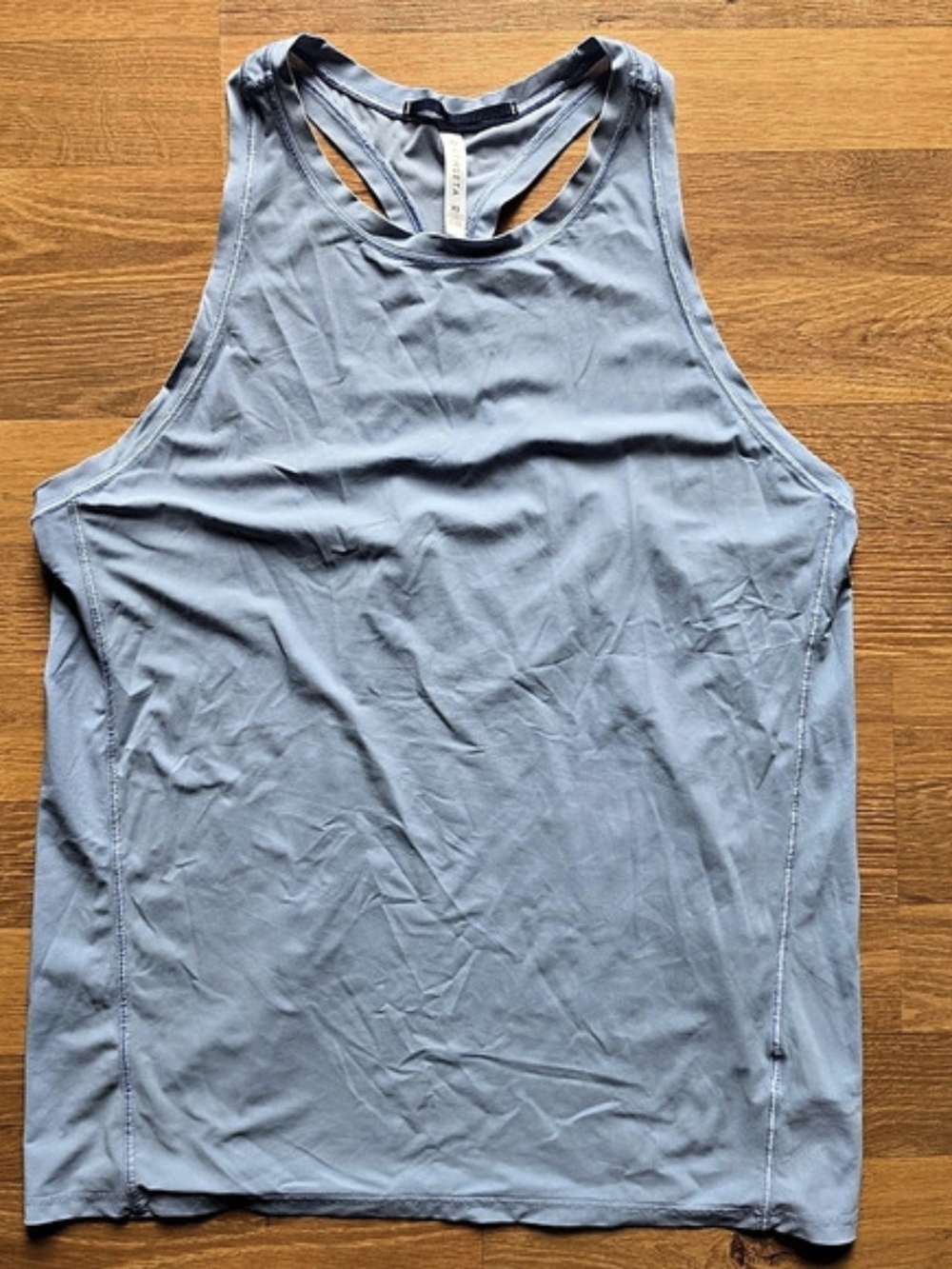 Athleta Transcend Racerback Tank Top in Blue Size XS